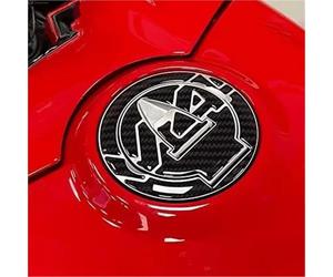 UJNHEQ Adhesivo Protector Antideslizante para Tapa De Depósito De Combustible De Motocicleta para Ducati para Panigale V4 V4S 2018-2022(Style 1)