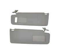 UJNHEQ Panel Frontal Visera Interior Izquierda/derecha Con Lámpara De Espejo Para VW Para Tiguan 2009-2016(Gray 1 Pair)