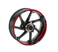 UJNHEQ Pegatinas Decorativas Moda Adhesivo Reflectante para Llanta De Motocicleta, Cinta Adhesiva Impermeable, Accesorios para Y&amaha para Fazer FZ1 FZ6(Style 4)