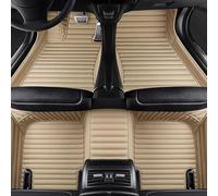 UJNVDXZE Coche Alfombrillas Cuero para BMW X2 2024,U10,Cobertura Completa Moquetas Antideslizantes Impermeable Alfombras Protección Accesorios,C/Beige