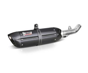 UK.019.L9 - Silenciador Escape Mivv Suono Steel Black Kawasaki ZX-6 R 07-08