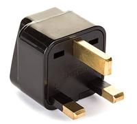 UK Adaptador de Viaje para Enchufe Tipo G - Funciona con Enchufes Eléctricos en Reino Unido, Irlanda, Gran Bretaña, Escocia, Inglaterra, Londres, Dublín