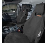 UK Custom Covers Fundas de asiento para Ford Ranger Raptor (2023 en adelante), parte delantera bordada, impermeable, fácil de instalar, totalmente a medida