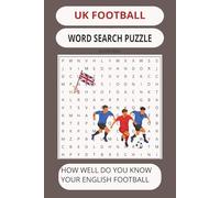 UK FOOTBALL WORD SEARCH PUZZLE: ENGLISH FOOTBALL
