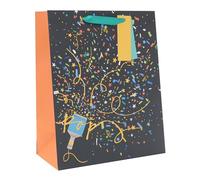 UK Greetings Bolsa de regalo grande para él/ella/amigo, para cumpleaños, agradecimiento y otros eventos, diseño de fiesta