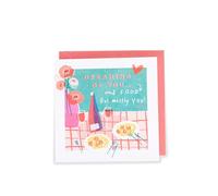 UK Greetings Kindred - Dreaming Of You And Food - Tarjeta de San Valentín