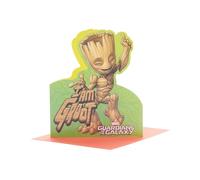 UK Greetings Marvel Guardianes de la Galaxia Tarjeta de felicitación de cumpleaños para él/niño, diseño de Groot