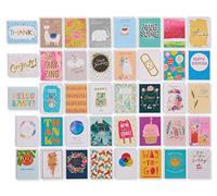 UK Greetings - Paquete múltiple de 40 tarjetas para todas las ocasiones para él/ella/amigo, diseños alegres con caja de recuerdo
