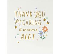 UK Greetings Tarjeta de agradecimiento para él/ella/amigo, diseño floral