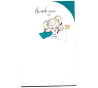 UK Greetings Tarjeta de agradecimiento - Regalos de agradecimiento - Tarjeta de regalo - Tarjeta de agradecimiento - Tarjeta de agradecimiento individual - Elefante