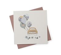 UK Greetings | Tarjeta de boda | Diseño de coche recién casado | Con sobre