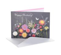 UK Greetings Tarjeta de cumpleaños para ella/amiga, diseño de detalles en relieve