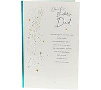 UK Greetings Tarjeta de cumpleaños para papá, tarjeta de cumpleaños para papá, tarjeta de feliz cumpleaños para papá, tarjeta de cumpleaños especial para papá