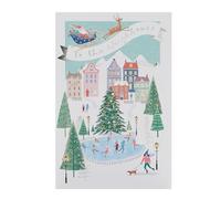 UK Greetings Tarjeta de felicitación de Navidad con texto en inglés «To The Neighbours Santa's Sleigh», 693338
