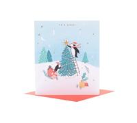 UK Greetings Tarjeta de Navidad para abuela, diseño de varios subtítulos