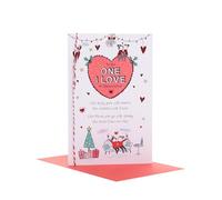 UK Greetings Tarjeta de Navidad para el que amo, diseño de boceto