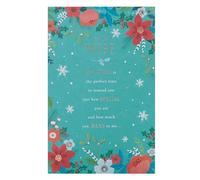 UK Greetings Tarjeta de Navidad para esposa, diseño sincero