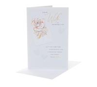 UK Greetings Tarjeta de San Valentín para esposa, diseño de poema