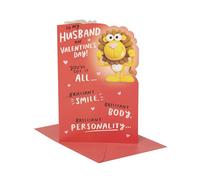 UK Greetings Tarjeta de San Valentín para marido - Diseño divertido