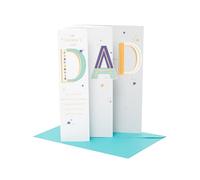 UK Greetings Tarjeta del día del padre para papá, diseño sentimental