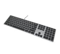 UK Matias - Teclado con Cable para Mac Space Grey
