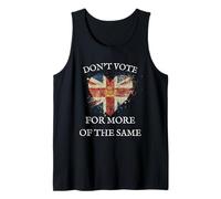 UK Pride British Patriots GB Reino Unido MÁS DE LO Mismo Camiseta sin Mangas