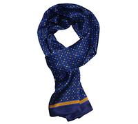 UK_Stone Pañuelo de hombre, en 100% seda, bufanda vintage, con motivo, Talla única