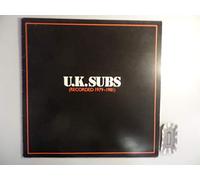 UK SUBS - RECORDED 1979-1981 LP (VINYL ALBUM) FRENCH ABSTRACT 1982