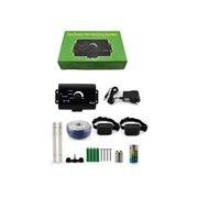 (UK Two Dogs)Sistema de cerca eléctrico inalámbrico para perros límite de esgrima contención de mascotas seguro