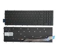 UK/US/Spanish SP/Latin LA/Brazil BR for DELL G3 3590 3579 3779 3593 G5 5500 G7 7588 7570 7580 7773 7587 (Color : Red US Keyboard)