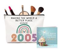 UK VivaJoy - Bolsa de maquillaje, 2 unidades, 21, 4 unidades, 21