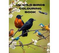 UK Wild Birds Colouring Book