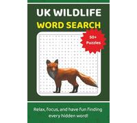 UK Wildlife Word Search Book: Word search with easy to read print about UK nature, animals, insects and more in a compact 6x9 format, 110 pages and 50+ puzzles, ideal gift for puzzle lovers