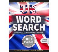 UK Word Search - Large Print: People, Places, Everyday Life - and Everything in Between: Fun Puzzles for Home & Travel