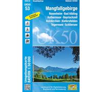 UK50-53 Mangfallgebirge: Rosenheim, Bad Aibling, Kolbermoor, Bayrischzell, Holzkirchen, Kiefersfelden, Tegernsee, Schliersee