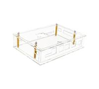 Ukbzxcmws Carcasa de Acrílico Para Placa Banana Cubre Carcasa De Refrigeración Opcional Para Placa De Desarrollo Transparente