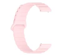 Ukbzxcmws Correa de Silicona Brazalete Deportivo Con Fuerte Cierre Magnético Para Reloj Inteligente De 18 mm/20 mm/22 Mm. Elija De Varios Colores