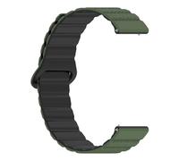 Ukbzxcmws Correa de Silicona Brazalete Deportivo Con Fuerte Cierre Magnético Para Reloj Inteligente De 18 mm/20 mm/22 Mm. Elija De Varios Colores