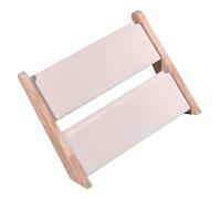 Ukbzxcmws Multiusos Soporte De Joyería De Madera Robusta Accesorios De Joyería Para Collares Y Pulseras De Dos Niveles