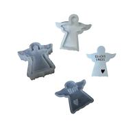 Ukbzxcmws Prácticos moldes de silicona flexibles para hacer ángeles luminosos para dar romance a cualquier decoración de habitación y suministros de oficina