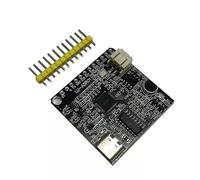 Ukbzxcmws Sistema de módulo de reconocimiento de voz Plug and Play con cancelación de ruido. Módulo de voz para un procesamiento preciso de comandos