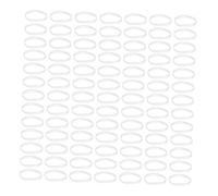 UKCOCO 1 caja Bandas Elásticas Transparentes Pequeñas para Cabello Unidades Caja Resistentes y Suaves Lazos Desechables para Mujer Cuidado sin Daño y Uso Diario