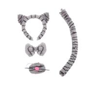UKCOCO 1 Conjunto De Orejas De Gato Diadema Estampada De Animal Diadro