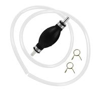 UKCOCO 1 juego Bomba Manual de Sifón Portátil para Transferencia de Aceite y Agua con Manguera para Emergencias y Uso Automotriz