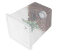 UKCOCO 1 Juego Caja De Araña Mascota Contenedor De Insectos Terrario De Araña Accesorios para Recintos De Arañas Hábitat De La Araña Saltadora Recinto De Araña Abdominales