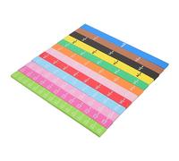 UKCOCO 1 juego Educativo Magnético de Regletas de Fracciones para Aprendizaje de Matemáticas Divertido y Práctico para Desarrollo del Pensamiento Lógico Comprensión de Fracciones la