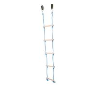 UKCOCO 1 Juego Escalera De Escalada para Juguetes para Al Aire Libre Subiendo Escalera Mini Escalera De Cuerda De Escalada Escalera De Juego De Jardín Sky-Blue Poliéster