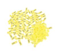 UKCOCO 1 Juego Etiquetas De Oreja Numeradas Para Ganado Y Cabras Resistente Identificación Y Duradera Para Ovejas Y Animales De 100 Piezas
