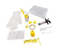 UKCOCO 1 Juego Kit de Herramientas para Purga de Frenos Hidráulicos de Bicicleta de Aceite Mineral para Reparación de Frenos Compatible con Shimano y para de Bicicletas de