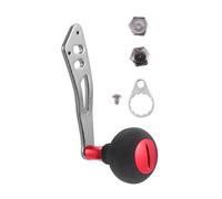 UKCOCO 1 Juego Mango Metal con Empuñadura de Antideslizante Accesorio Duradero para Carretes de Spinning y Surfcasting
